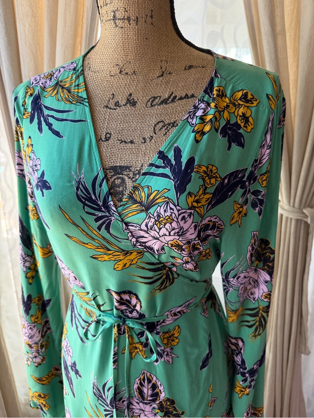 Maaji Herbaceous Moonbow Kimono Dress Cover Up - Picture 4 of 12